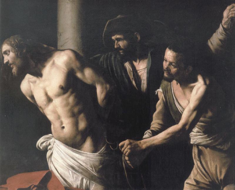 unknow artist flagellation du christ a la colonne oil painting image